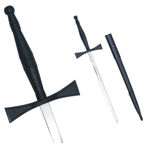 Universal Dagger - Black Hilt and Black Scabbard - Bricks Masons