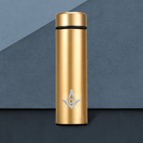 Master Mason Blue Lodge Vacuum Flask - Various Colors - Bricks Masons