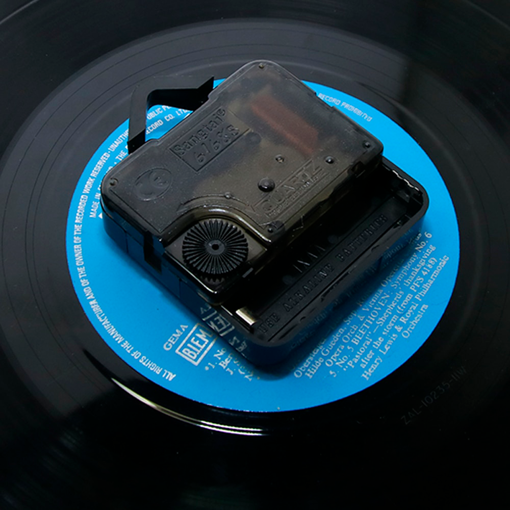 OES Clock - Vinyl Record - Bricks Masons