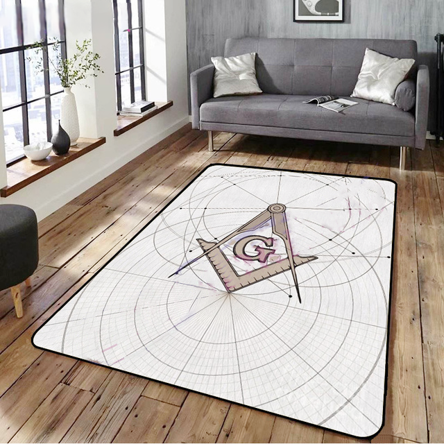 Masonic Rug - Various Designs to choose from - Bricks Masons