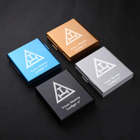 Royal Arch Chapter Cigarette Case - Various Colors - Bricks Masons