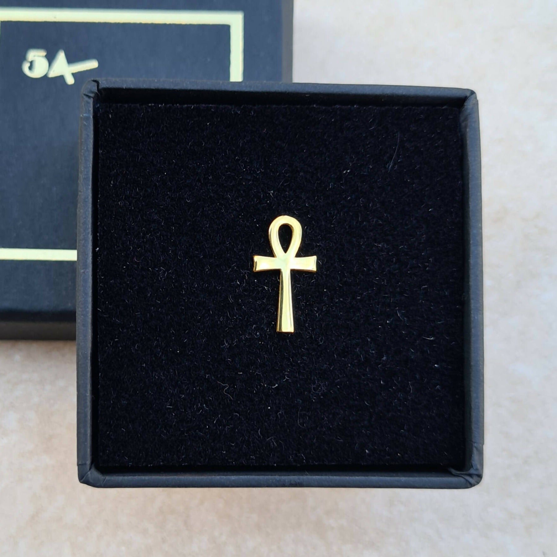 Masonic Lapel Pin - Ankh Egyptian - Bricks Masons