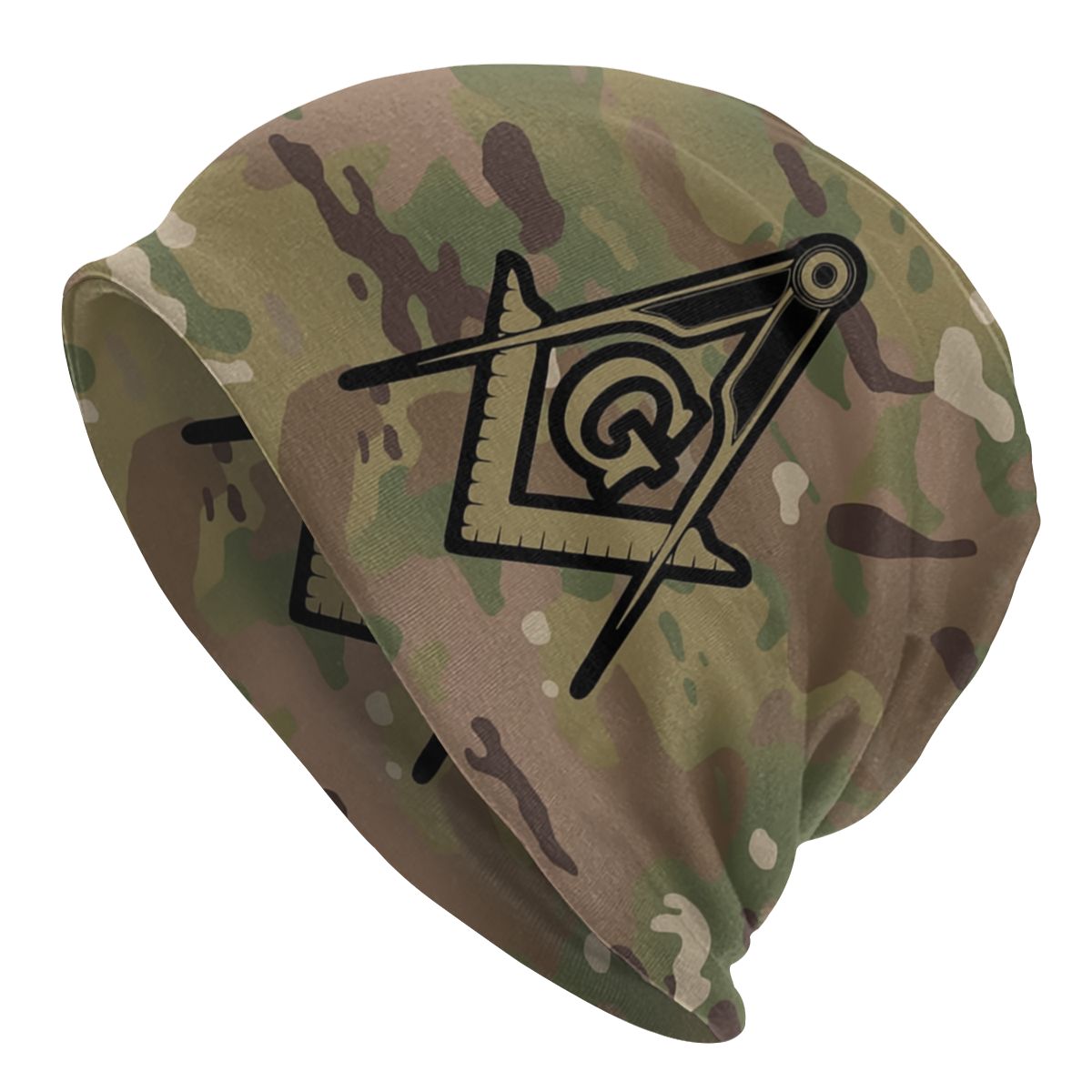 Master Mason Blue Lodge Beanie - Military Warm Hat