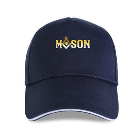 Master Mason Blue Lodge Baseball Cap - Square & Compass G Adjustable Multiple Colors - Bricks Masons