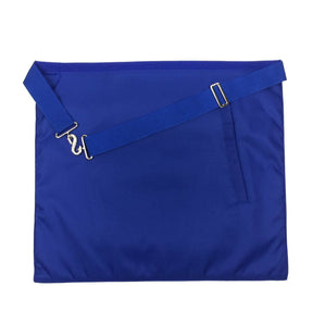 Chaplain Blue Lodge Officer Apron - Royal Blue with Wreath - Bricks Masons
