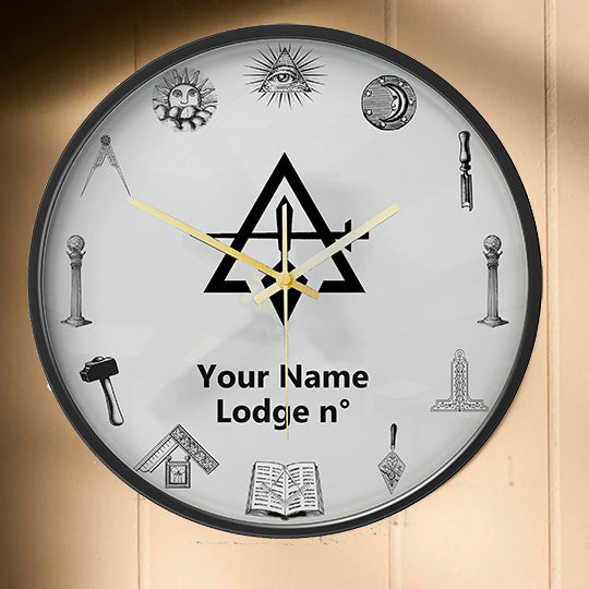 Council Clock - Frame with LED - Bricks Masons