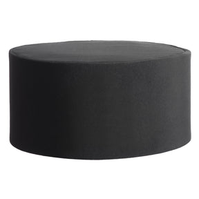 Grand Master Blue Lodge Crown Cap - Black Rayon With Purple Patch - Bricks Masons