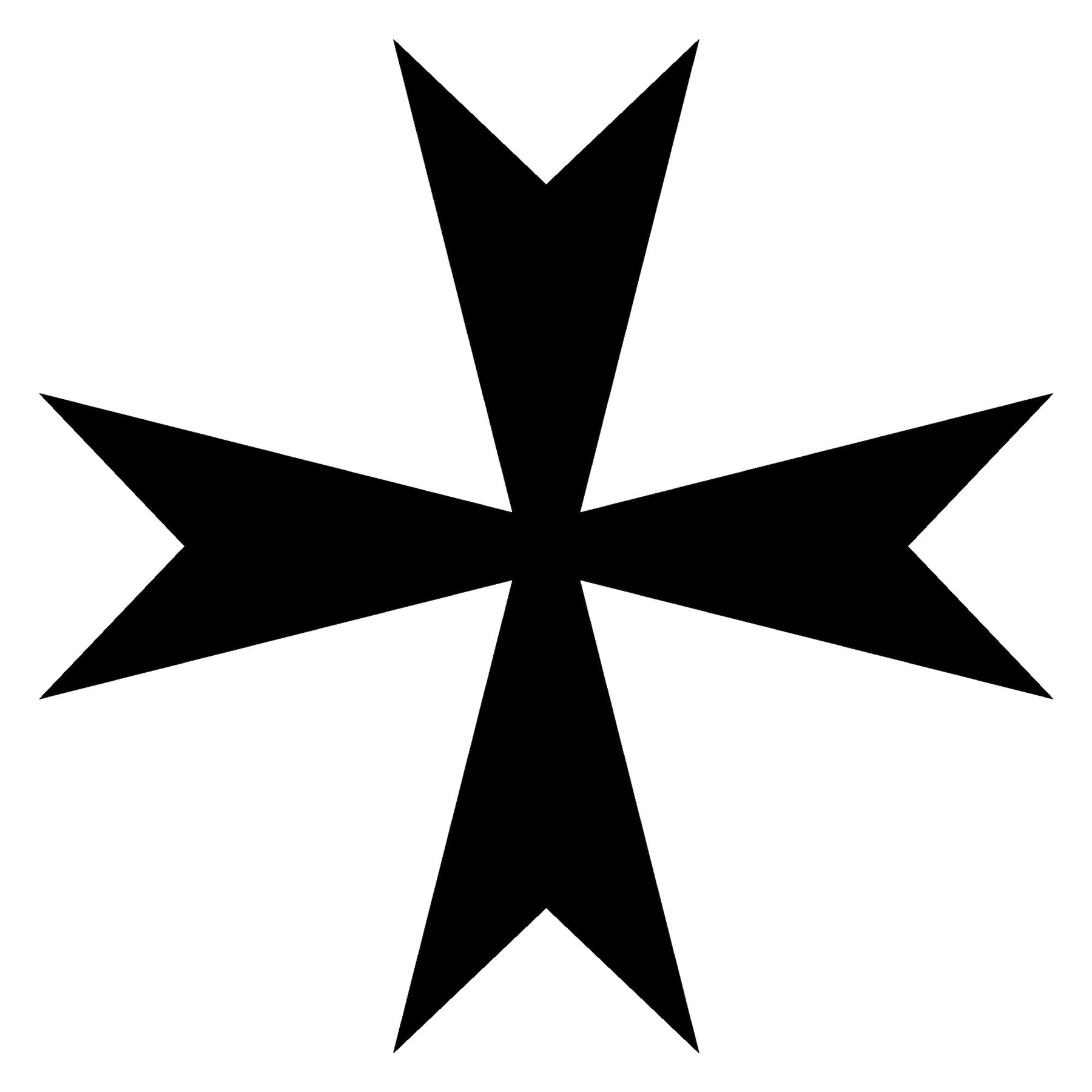 Order Of Malta Commandery Pen Holder - Black & Brown Leather - Bricks Masons