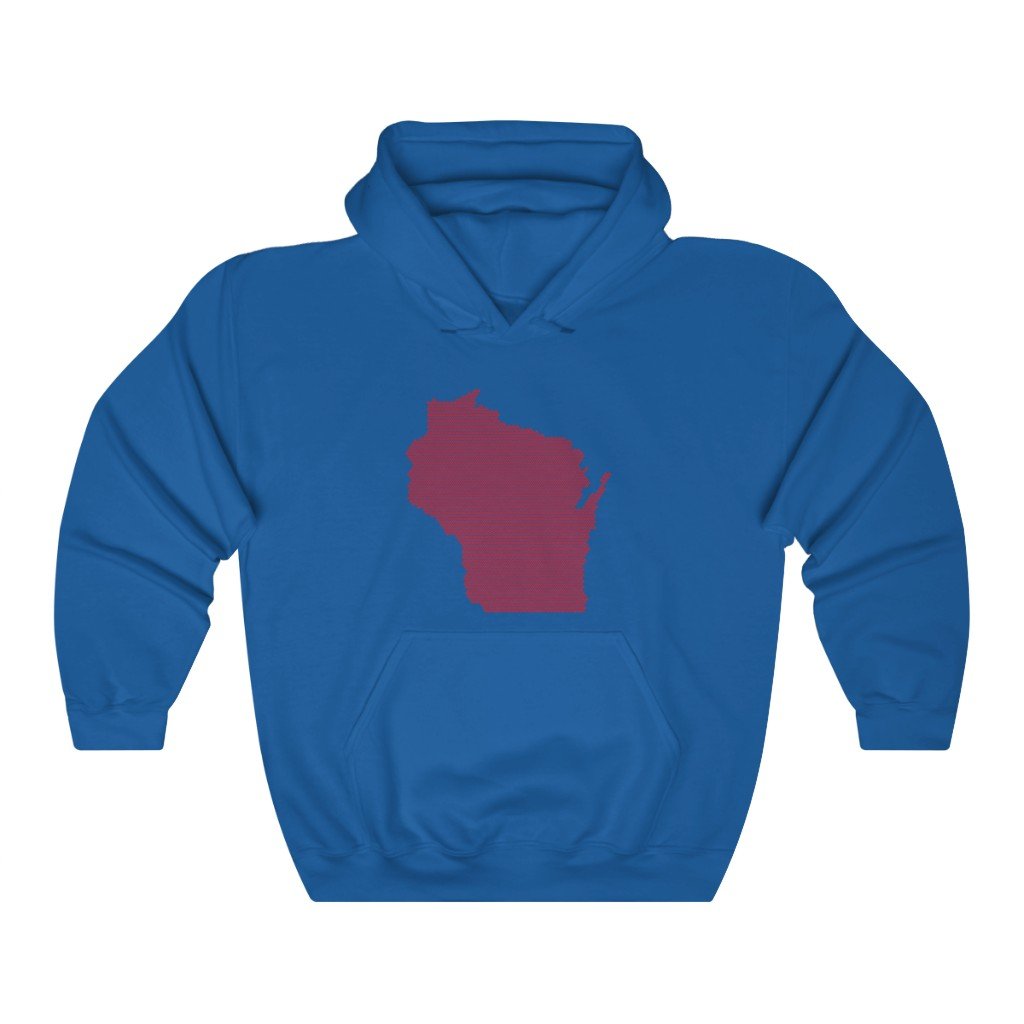 Masonic Hoodie - WISCONSIN State - Bricks Masons