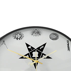 OES Clock - Frame with LED - Bricks Masons