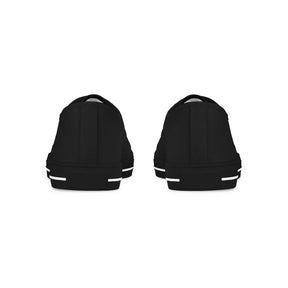 Order Of Malta Commandery Sneaker - Low Top Black & White - Bricks Masons