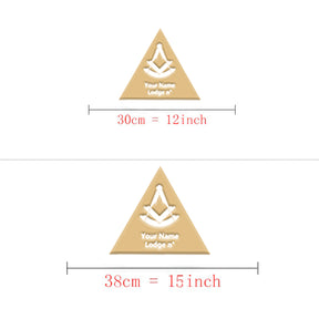 Past Master Blue Lodge Wall Monograms - Various Sizes - Bricks Masons