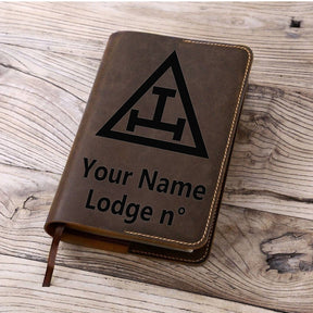Royal Arch Chapter Book Cover - Leather - Bricks Masons