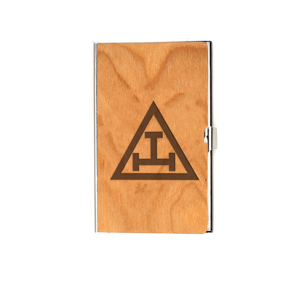 Royal Arch Chapter Business Card Holder - (RFID Protection) - Bricks Masons