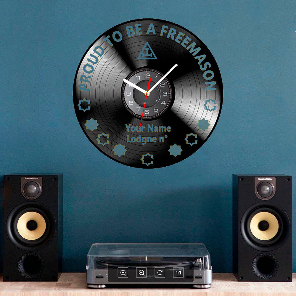 Royal Arch Chapter Clock - Vinyl Record - Bricks Masons