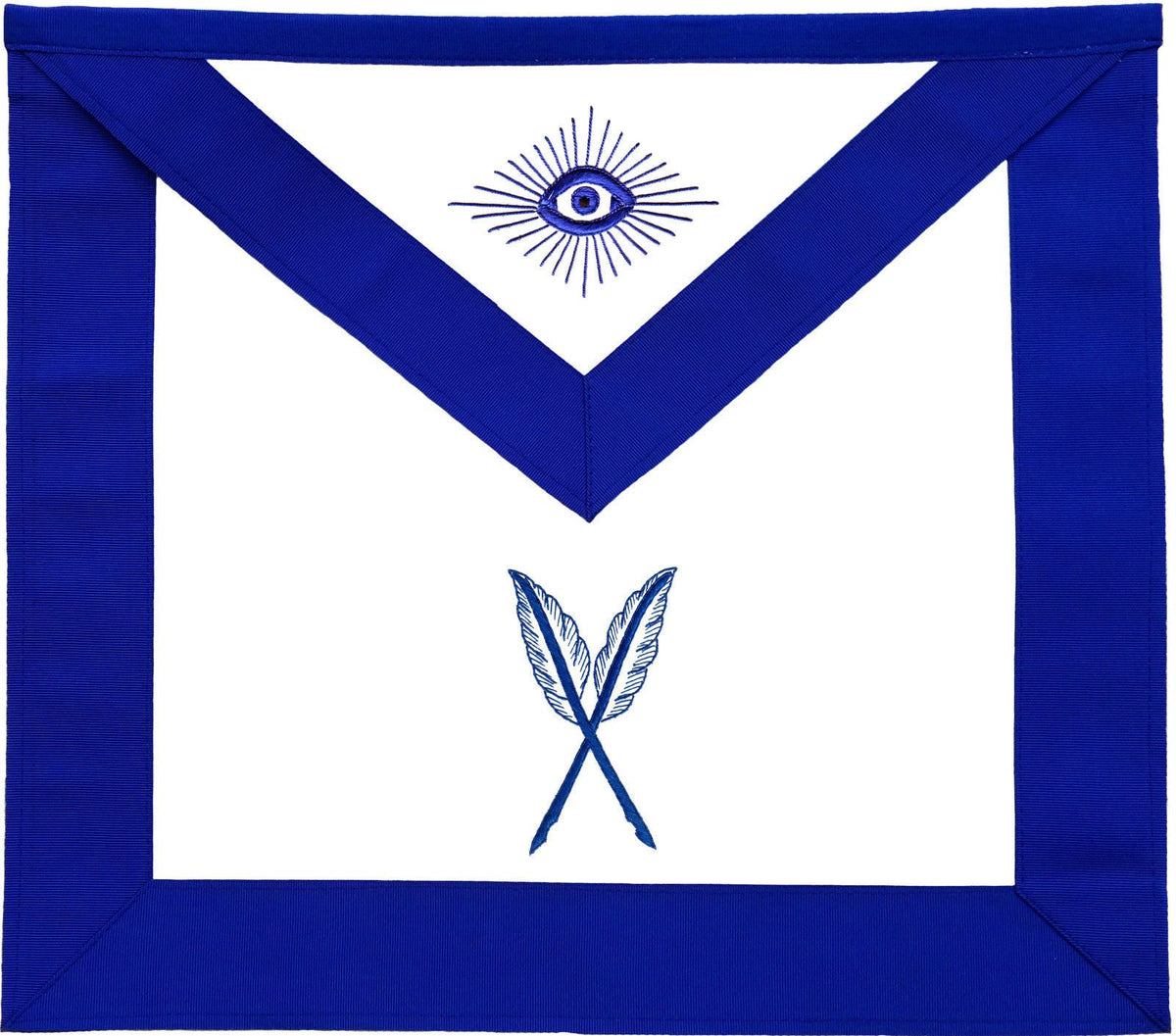 Masonic Blue Lodge Officers Aprons Variations - Bricks Masons